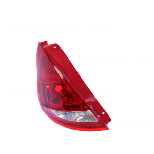 Tail Lamp Passenger Side Certified Suits Ford Fiesta WS 2009 to 2010