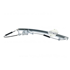 Front Door Window Regulator Passenger Side Aftermarket Suits Hyundai Accent LC 2000 to 2006