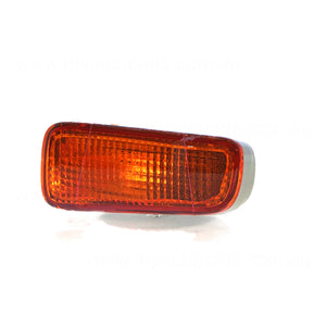 Front Bar Park / Indicator Lamp Passenger Side Certified Suits Holden Rodeo TF 1997 to 2003