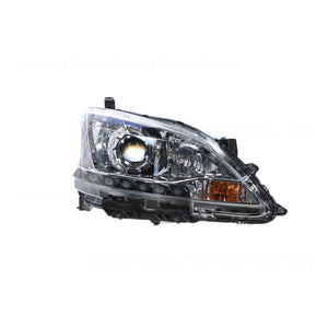 Xenon Head Lamp Drivers Side Genuine Suits Nissan Pulsar Ti B17 2012 to 2015