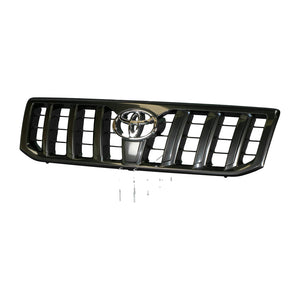 Silver Grille Genuine suits Toyota Prado 120 Series GX 9/2002 to 7/2009