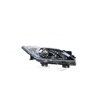 Bi-Xenon Electric Adjust Head Lamp Drivers Side OEM Suits Mazda 3 BL SP252011 to 2013