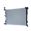 Radiator 33 / 33 mm Plastic Aluminium 600 x 438 x 16 mm Manual/Auto 2.0L L G4KD8H Aftermarket Suits Kia Cerato TD 2009 to 2013