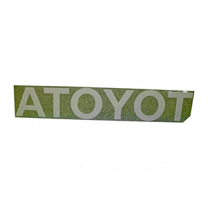 Decal "Toyota" Genuine suits Toyota Hilux 2005 to 2011