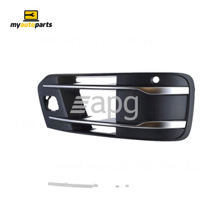 Front Bar Grille Drivers Side Genuine Suits Audi Q7 4M 2015 to 2021