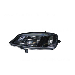 Head Lamp Passenger Side Certified Suits Holden Astra TS 1998 to 2006