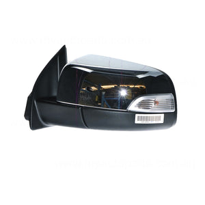 Chrome Door Mirror Electric With Indicator Passenger Side OEM Suits Ford Ranger XLT PX 7/2015 Onwards