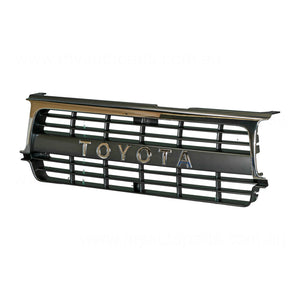 Chrome Grille Genuine suits Toyota Landcruiser 80 Series 1/1990 to 12/1994