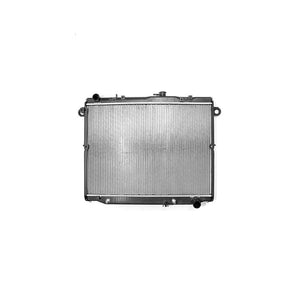 Radiator 38 / 42 mm Plastic Aluminium 510 x 698 x 48 mm Automatic 4.2 L 1HDFTE Aftermarket Suits Toyota Landcruiser 100 SERIES 1998 to 2007