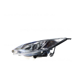 Chrome Head Lamp Passenger Side OEM Suits Ford Focus LW 2012 to 2015