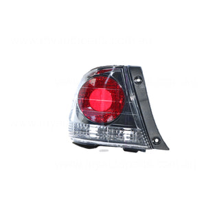 Chrome Tail Lamp Passenger Side Aftermarket Suits Lexus IS 1/1999 to 7/2001
