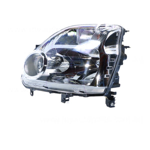 Halogen Manual Adjust Head Lamp Passenger Side Genuine Suits Nissan X-Trail T31 2007 to 2014