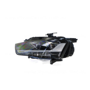 Halogen Head Lamp Passenger Side Certified Suits Audi A4 B8 2012 to 2015