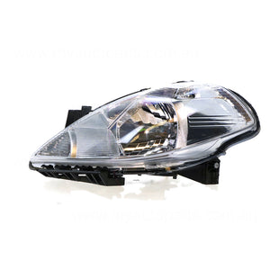 Halogen Head Lamp Passenger Side Genuine Suits Nissan Tiida C11 2/2006 to 11/2009