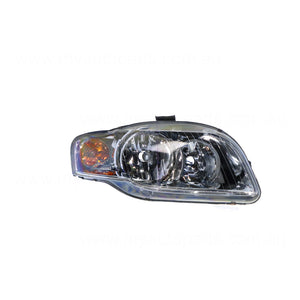 Halogen Head Lamp Drivers Side Certified Suits Audi A4 B7 Sedan/Wagon 2005 to 2008
