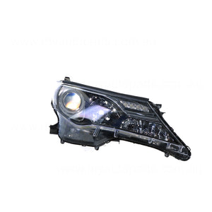Halogen Head Lamp Drivers Side Certified Suits Toyota RAV4 GXL 2012 to 2015