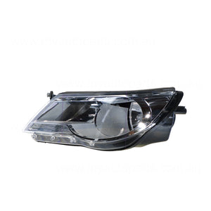 Halogen Electric Adjust Head Lamp Passenger Side Certified Suits Volkswagen Tiguan 5N 2008 to 2011