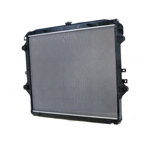 Radiator 35 / 35 mm Plastic Aluminium 550 x 656 x 16 mm Automatic 2.7 L 2TRFE OEM Suits Toyota Hilux TGN121R 2015 to 2020