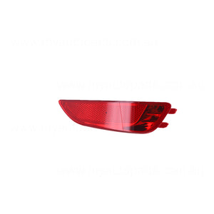 Hyundai Accent Certified Aftermarket Rear Bar Reflector Drivers Side 07/2011 to 04/2019 - 924061R200
