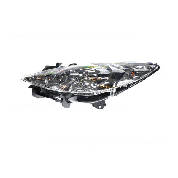 Halogen Manual Adjust Head Lamp Passenger Side OEM Suits Peugeot 307 T6 2005 to 2009