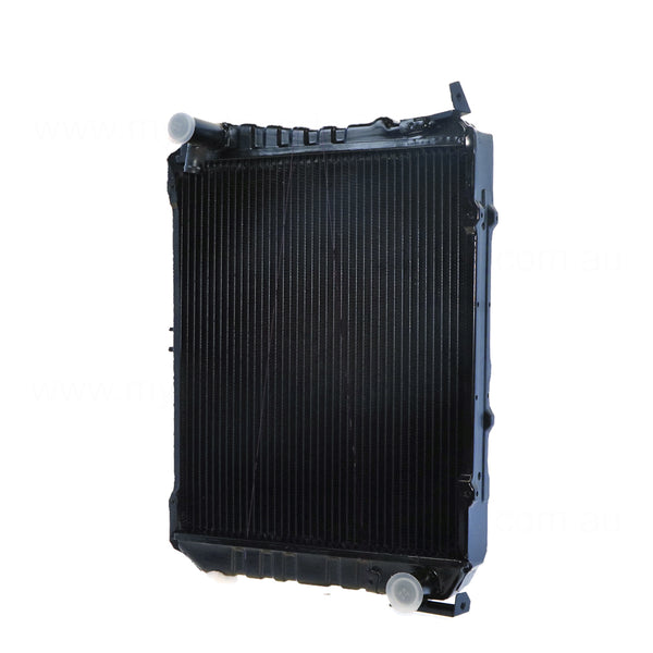 Radiator 35 / 35 mm Brass Copper 490 x 410 x 48 mm Mauto 2.4 L 2RZ Aftermarket Suits Toyota Hiace RZH / LH10# 1989 to 2005