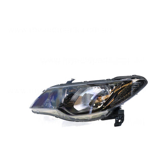 Head Lamp Passenger Side Genuine Suits Honda Civic 8th Generation FD 2009 to 2012