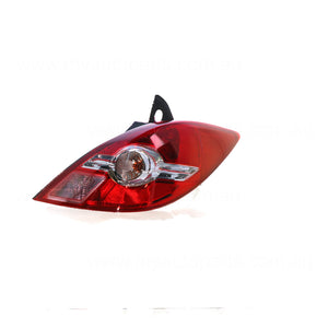Tail Lamp Drivers Side Genuine Suits Nissan Tiida C11 Hatch 12/2009 To 12/2012