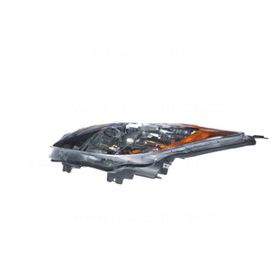 Halogen Manual Adjust Head Lamp Passenger Side Q-Part Certified suits Mazda 3 BL