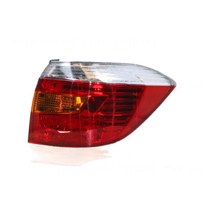 Tail Lamp Drivers Side Genuine Suits Toyota Kluger GSU40R/GSU45R KX-R 2007 to 2010