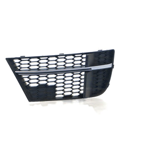 Black/Chrome Front Bar Grille Drivers Side OEM Suits Audi S3 8V 5/2016 On