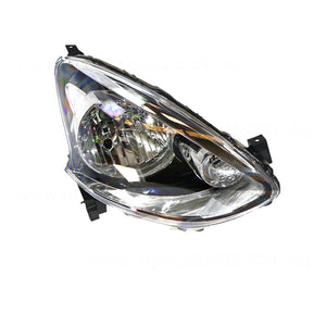 Halogen Head Lamp Drivers Side Certified Suits Nissan Micra K13 2015 to 2016