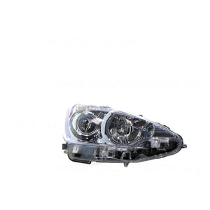 Halogen Electric Adjust Head Lamp Drivers Side Genuine Suits Toyota Prius-C NHP10R E-CVT2011 to 2015