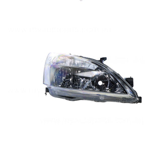 Head Lamp Drivers Side OEM Suits Honda Accord CM 5/2006 to 2/2008