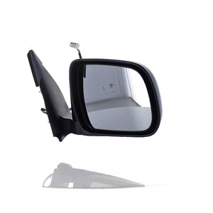 Black Door Mirror Electric Adjust Drivers Side Certified suits Toyota Hilux 15/16/25/26 Series SR & SR5 2007 to 2010