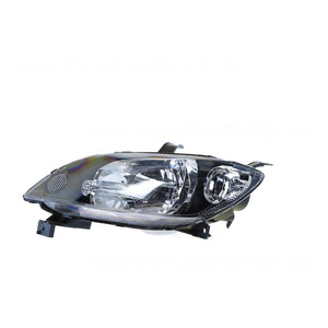 Head Lamp Passenger Side Genuine Suits Mazda 2 DY 2002 to 2005