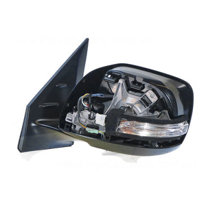 Door Mirror, Memory Folding with Camera, Passenger Side Genuine suits Toyota Landcruiser 200 Series VX/Sahara 2015 On