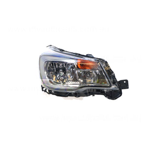 Halogen Head Lamp Drivers Side OEM suits Subaru Forester SJ 2016 to 2018