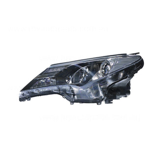 Halogen Head Lamp Passenger Side Certified Suits Toyota RAV4 GXL 2012 to 2015