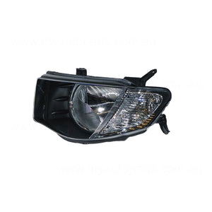 Head Lamp Passenger Side Certified suits Mitsubishi Triton ML GLS/GLXR/VR 7/2006 to 8/2009