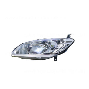 Head Lamp Passenger Side Certified Suits Honda Civic ES 2004 to 2006