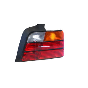 Black Red/Amber/Clear Tail Lamp Drivers Side Certified Suits BMW 3 Series E36 1991 to 1996