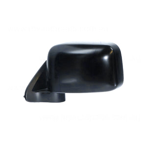 Manual Without Indicator Door Mirror Passenger Side Aftermarket Suits Nissan Navara D22 2001 to 2015