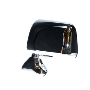 Chrome Door Mirror Door Mount Passenger Side Aftermarket Suits Toyota Hilux 80 Series 1988 to 1997