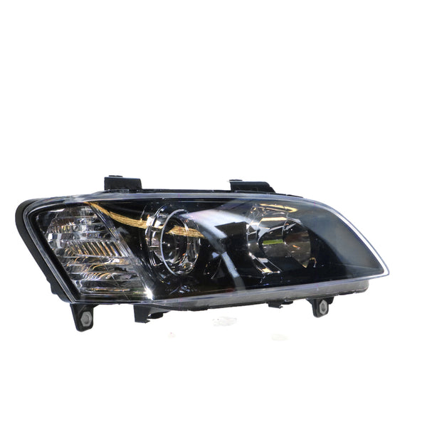 Black Projector Head Lamp Drivers Side Certified suits Holden Commodore VE 8/2006 to 9/2010