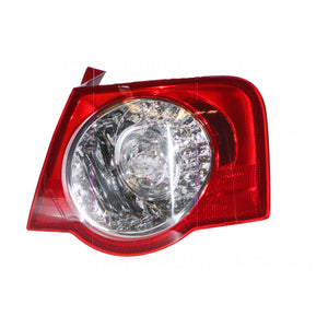 Tail Lamp Drivers Side Certified Suits Volkswagen Passat B6 2006 to 2011