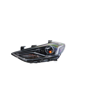 Bi-Xenon Head Lamp Passenger Side OEM Suits Hyundai Elantra AD SR Turbo 2016 to 2018