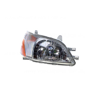 Head Lamp Drivers Side Genuine Suits Toyota Echo NCP12R 1999 to 2002