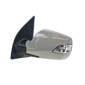 Door Mirror, Electric and with Indicator, Passenger Side OEM Suits Kia Carnival VQ 2008 to 2011