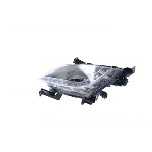 Fog Lamp With DRL Passenger Side OEM suits Hyundai i30 GD II 5 Door 2015 to 2017