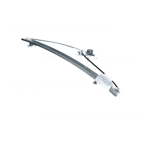 Front Door Window Regulator Passenger Side Aftermarket Suits Hyundai Excel X3 1994 to 2000